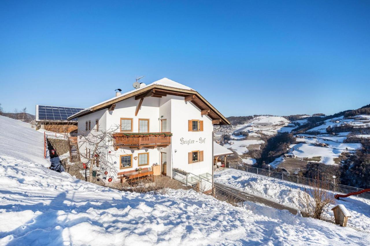Wohnung Schlern Heigler Hof Collepietra  Exterior foto